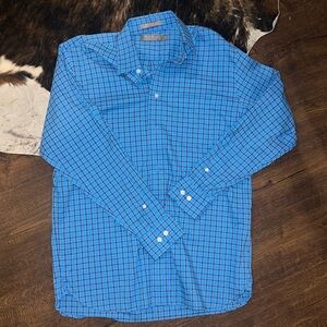 Men’s Small Daniel Cremieux Blue Button Down
